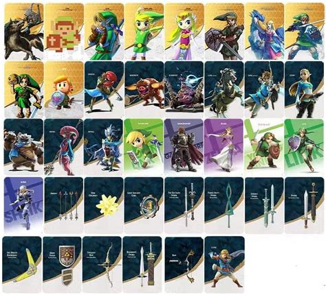 amiibo zelda nfc cards|amibo cards Zelda.